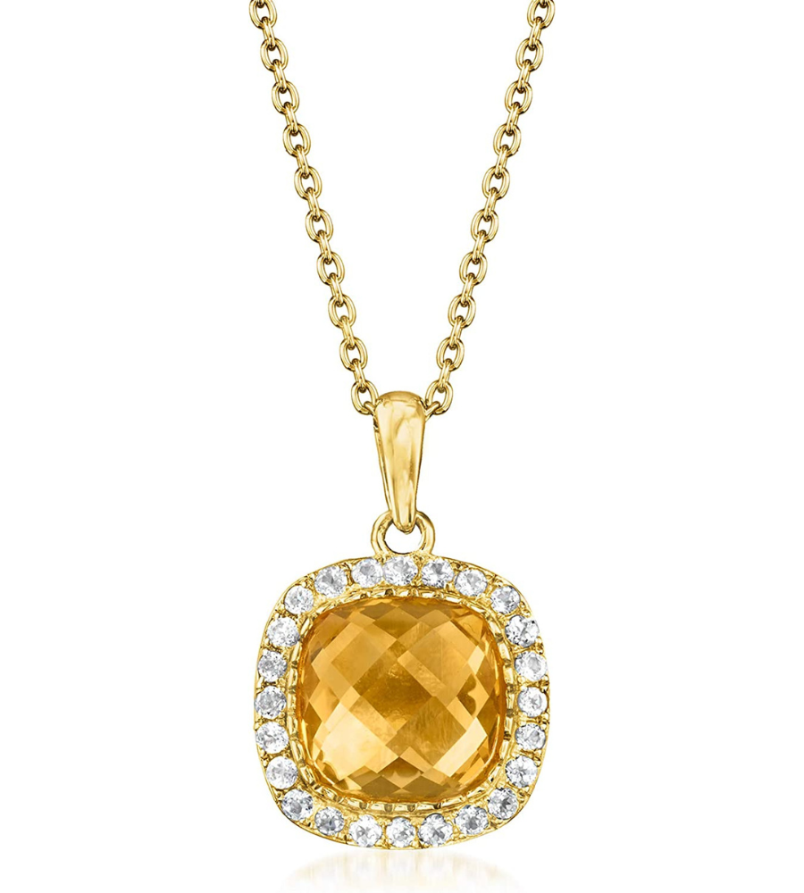 Topaz Necklace November Birthstone