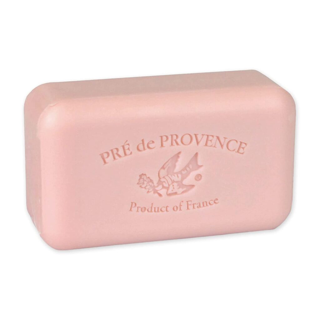 This pink Pre de Provence Artisanal French Soap Bar is a Must-Have Amazon finds under $10